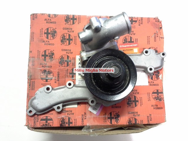 Alfa Romeo water pump 75 90 gtv 6 sei v6 thermostat housing	 	60