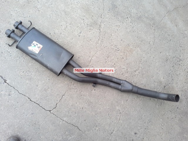 Alfa Romeo 75 ANSA MILANO 87 on. NOS center section muffler exha