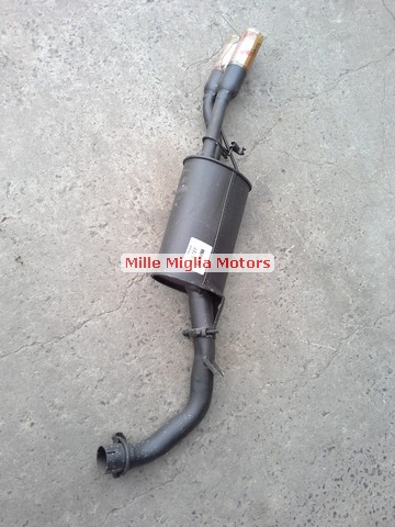 Alfa Romeo 75 ANSA 87 on. NOS rear section muffler exhaust twin